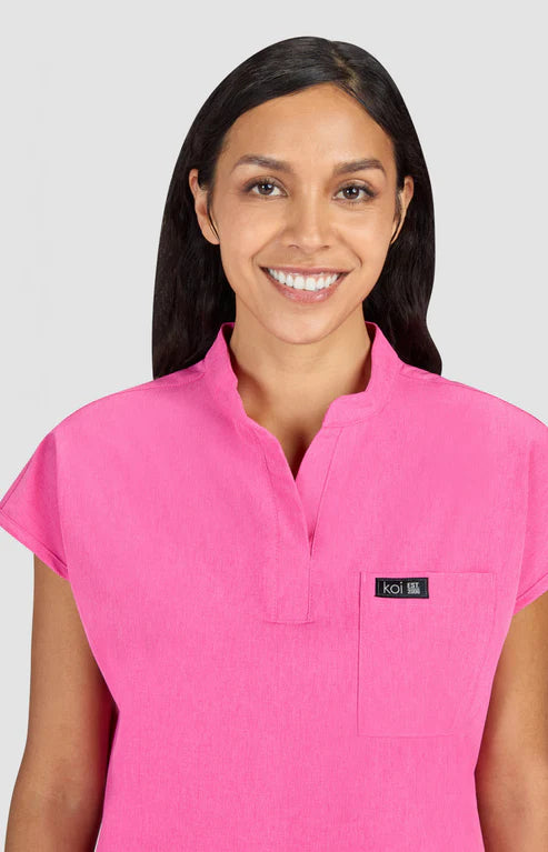 Koi - Basics Ari Women's 1-Pocket Stretch Tuck-In Scrub Top (1093)