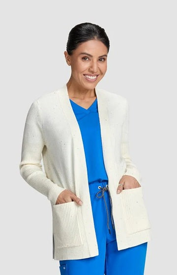 Koi - Scrubs Essentials Kori Women's 2-Pocket Sweater Wrap (463)