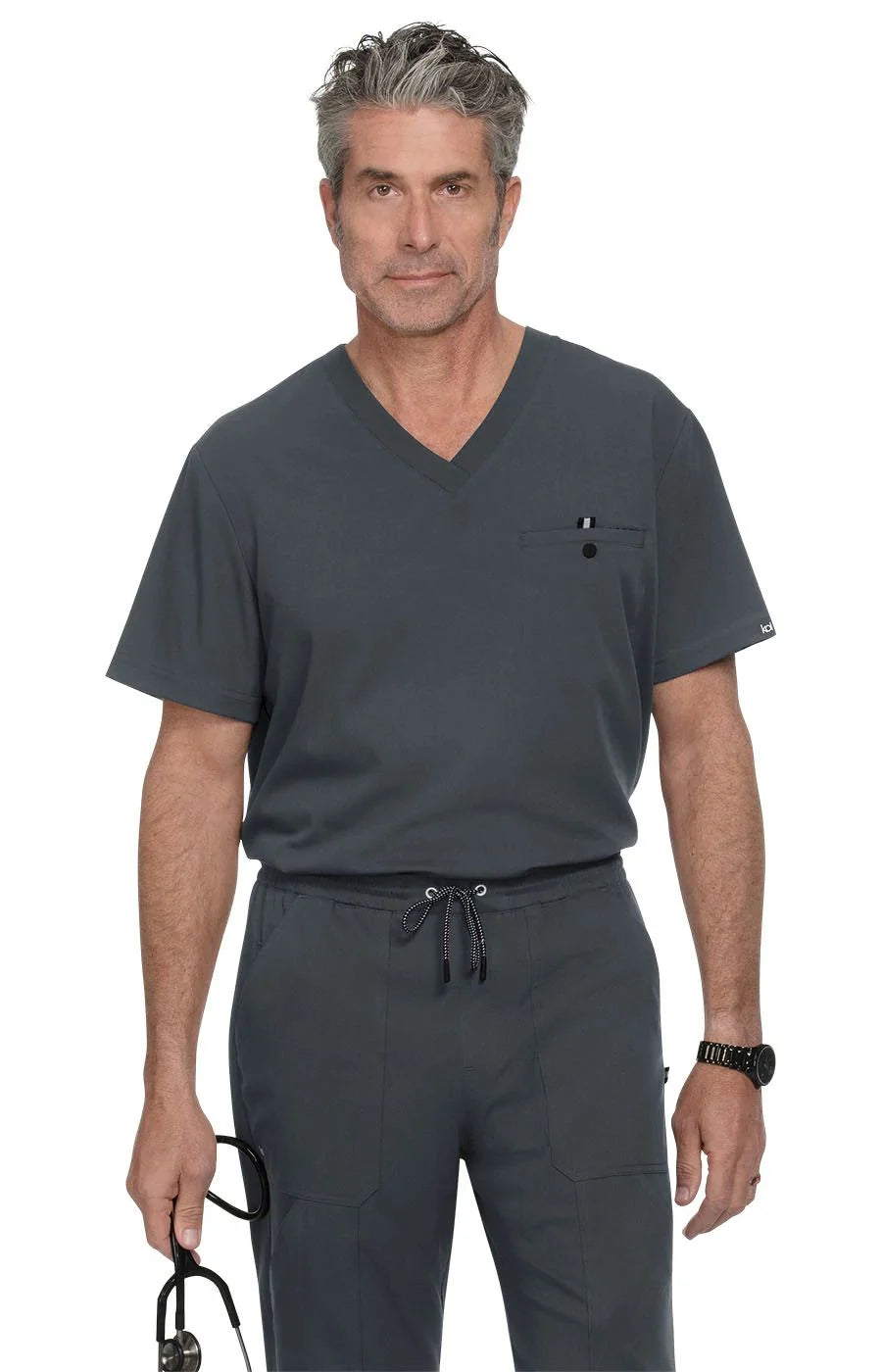 Koi - Next Gen On Call Men's 1-Pocket Tuck-In Scrub Top (671)