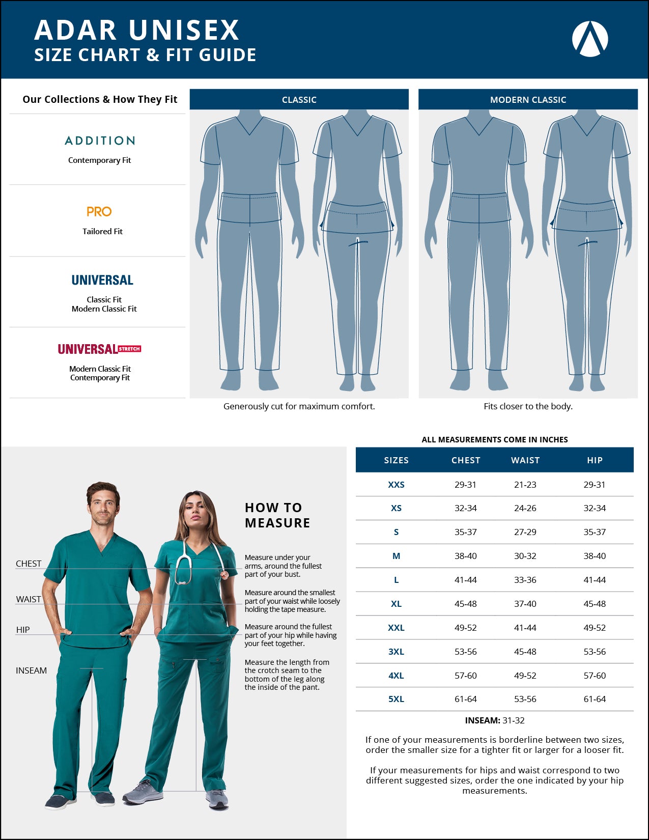 Adar - Unisex 39" Midriff Lab Coat (808)