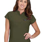 Koi - Basics Ari Women's 1-Pocket Stretch Tuck-In Scrub Top (1093)