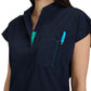 Koi - Solis x koi Catrin Women's 2-Pocket Zipper-Neck Scrub Top (1131)