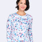 Zavate - Bella Brushed Knit Printed Tee (1155)
