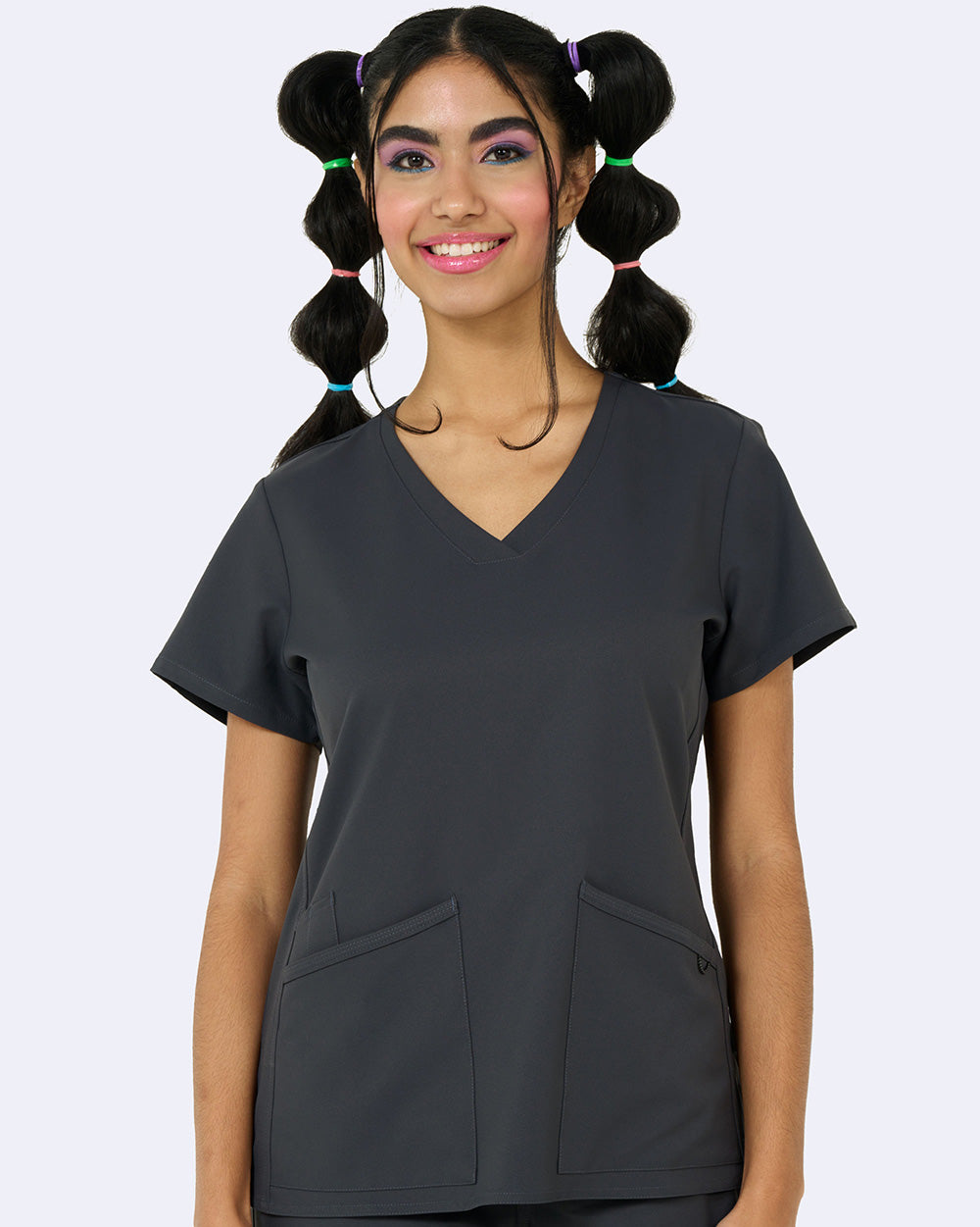 Zavate- Focus V-Neck Top (1165)