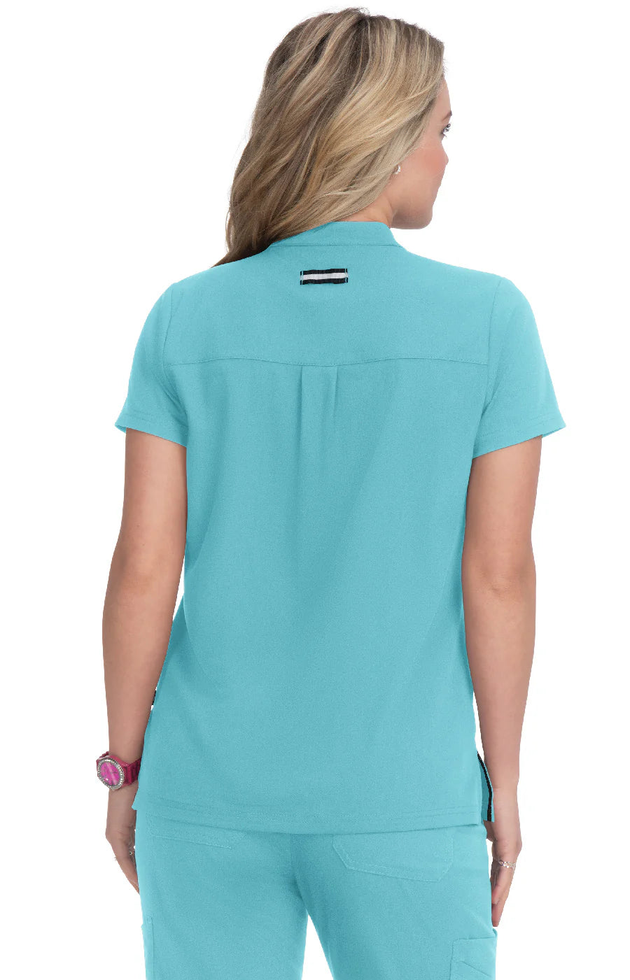 Koi - Next Gen Driven Women's 4-Pocket Mandarin Collar Scrub Top (1081)