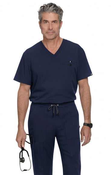 Koi - Next Gen On Call Men's 1-Pocket Tuck-In Scrub Top (671)