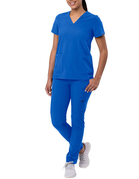 Adar - Women's Go-Basic Scrub Set (A9200)