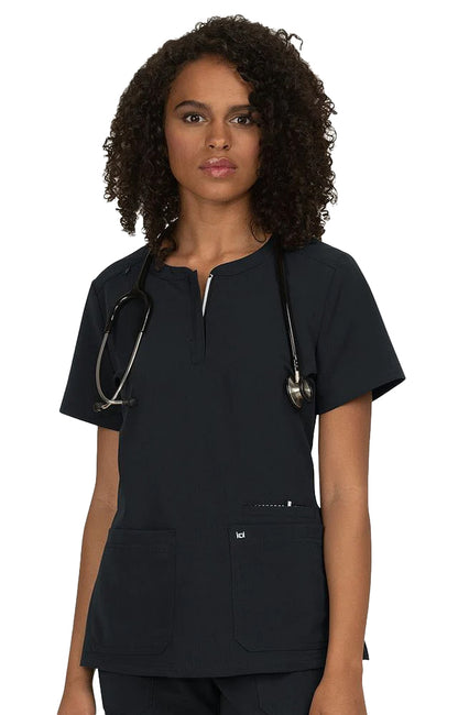 Koi - Next Gen Back in Action Women's 3-Pocket Scrub Top (1009)