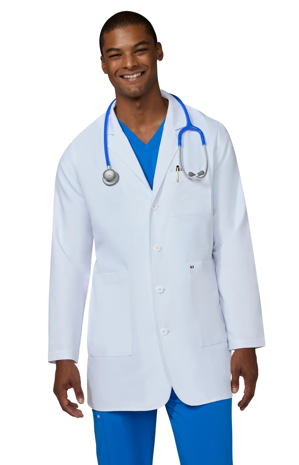 Koi - Koren Mens Lab Coat 483