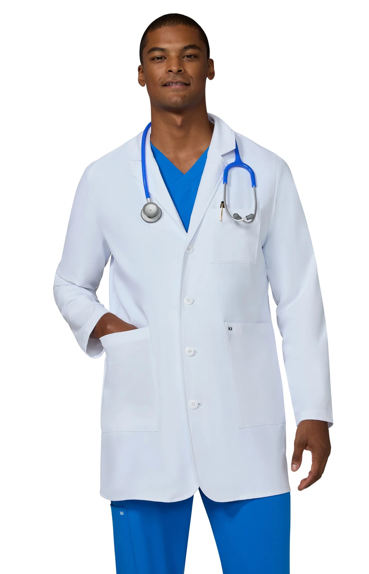 Koi - Koren Mens Lab Coat 483