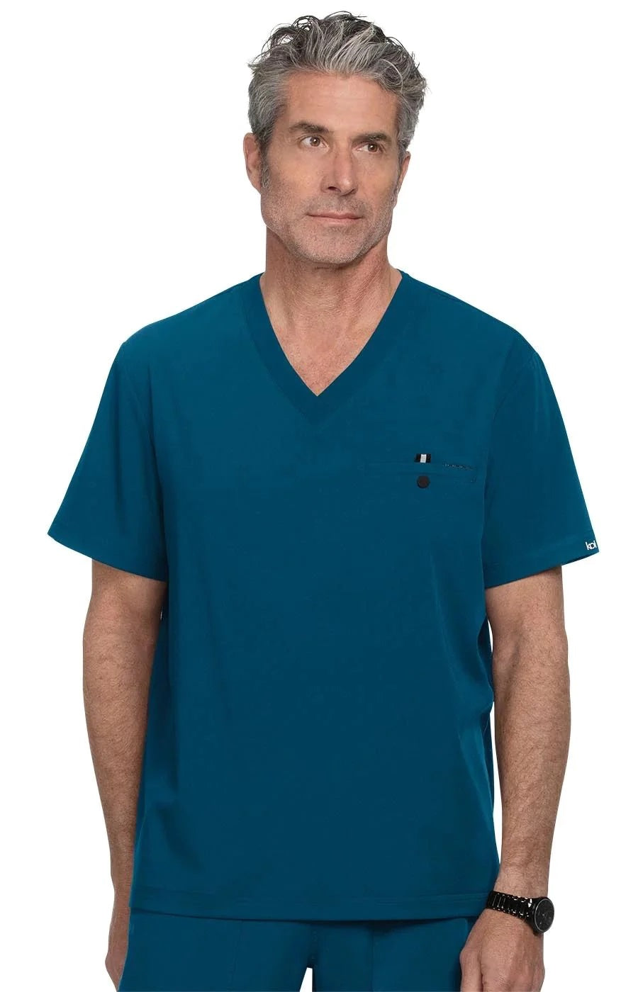 Koi - Next Gen On Call Men's 1-Pocket Tuck-In Scrub Top (671)