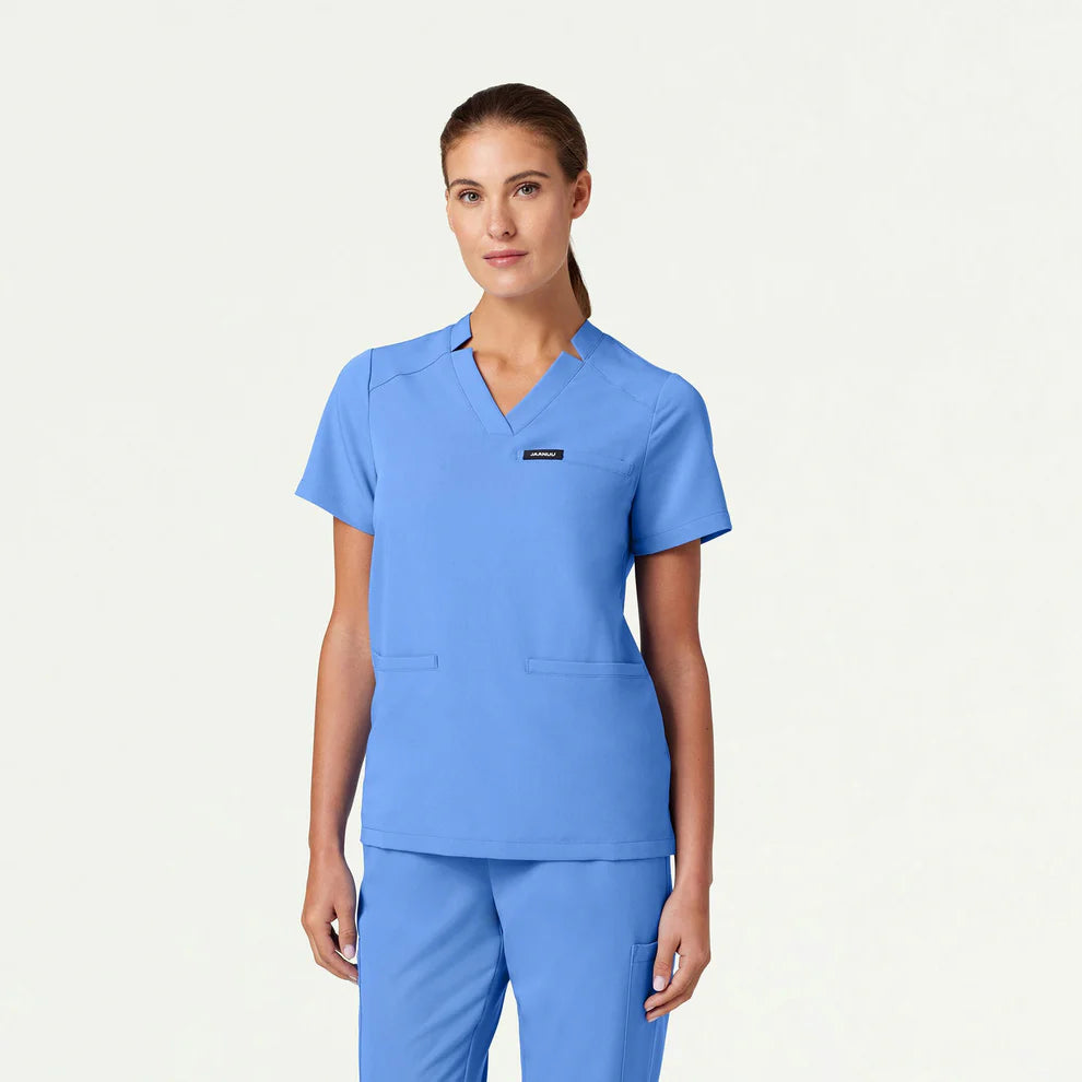 Jaanuu-Helia 3 Pocket V-Neck Scrub Top (W10002)