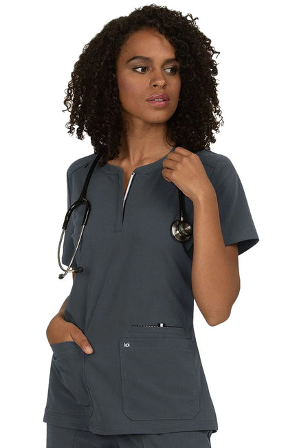 Koi - Next Gen Back in Action Women's 3-Pocket Scrub Top (1009)