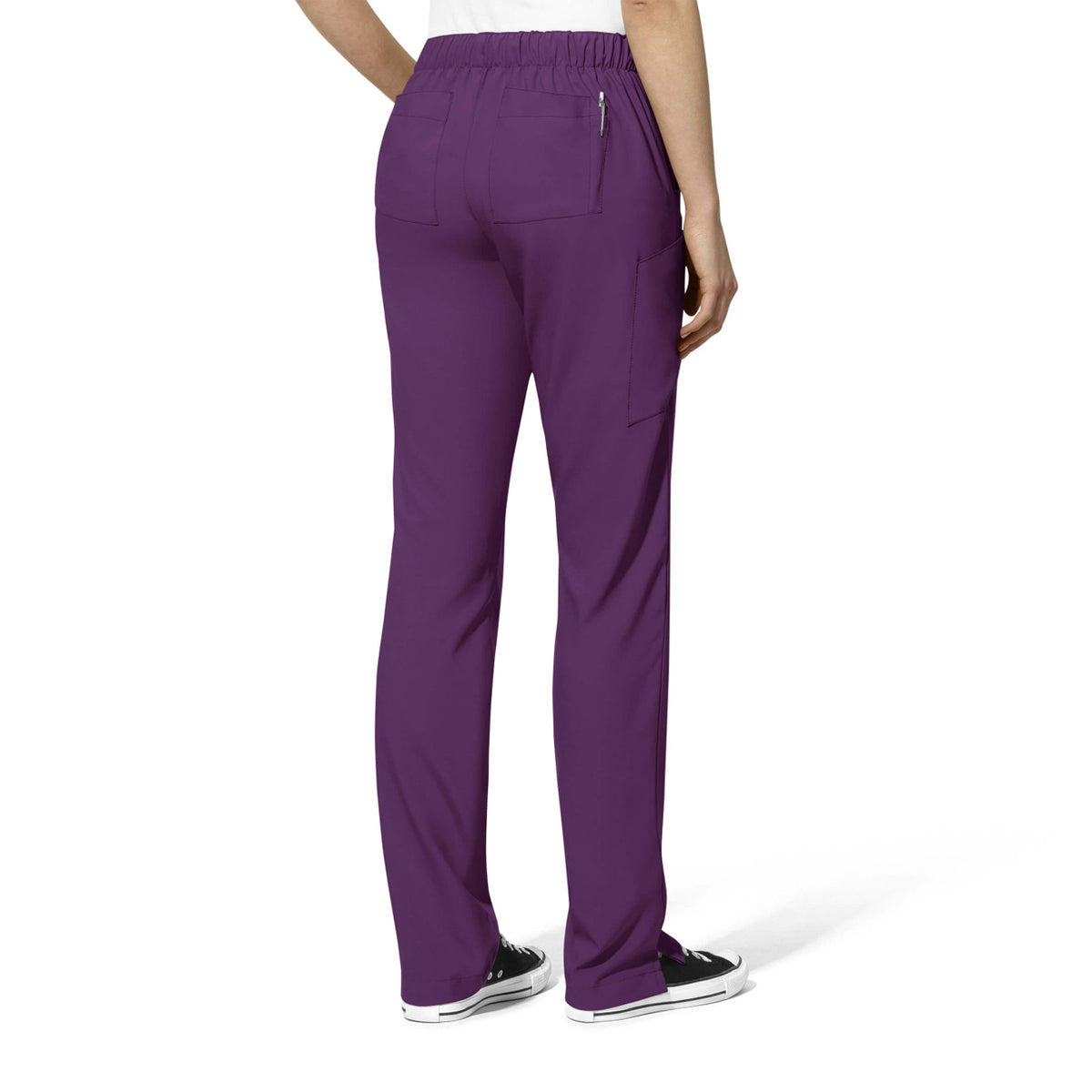 Wonderwink - W123 Women's Flat Front Cargo Scrub Pant (5155)