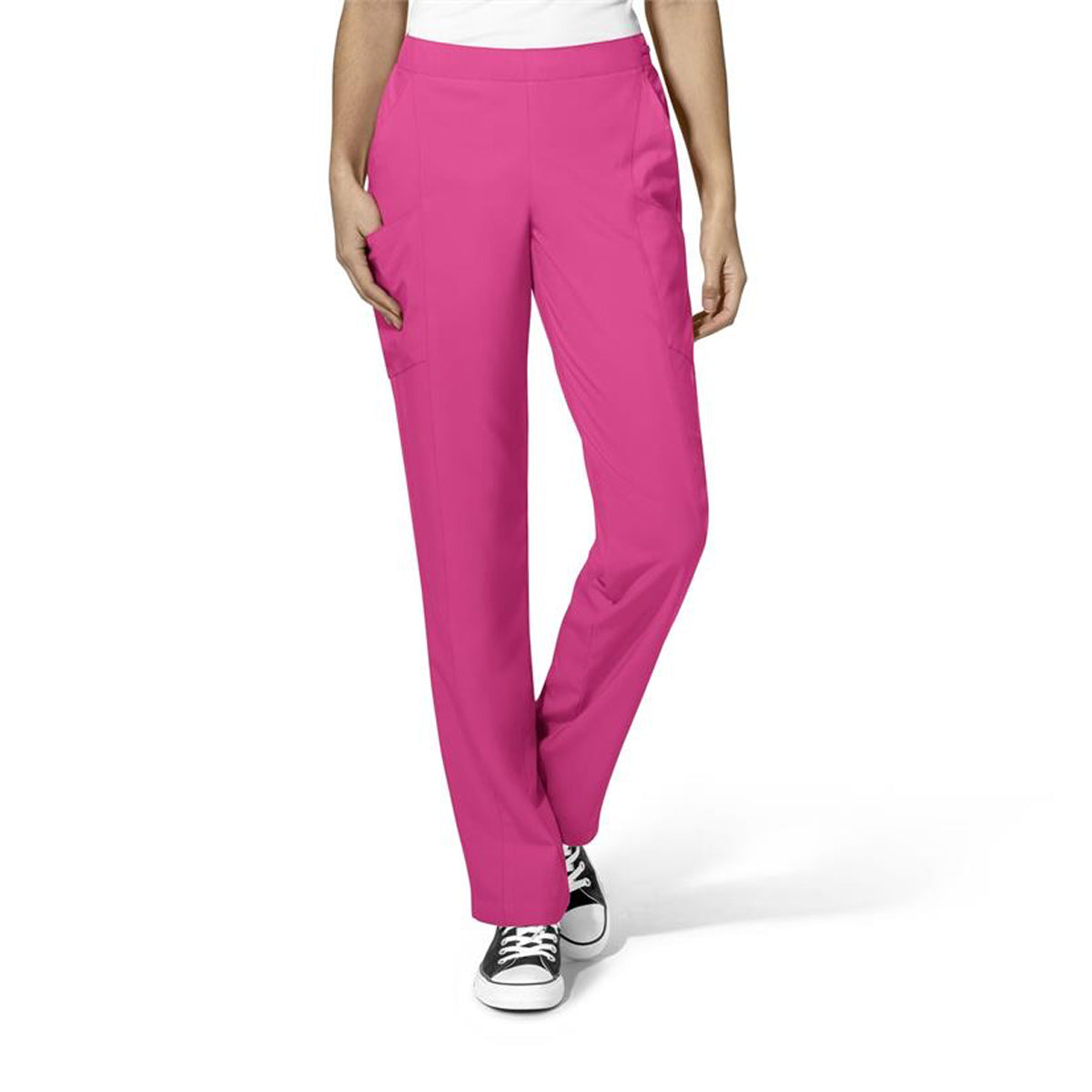 Wonderwink - W123 Women's Flat Front Cargo Scrub Pant (5155)