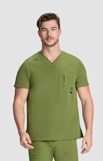 Koi - Caldwell Men's 4-Pocket Scrub Top (674)