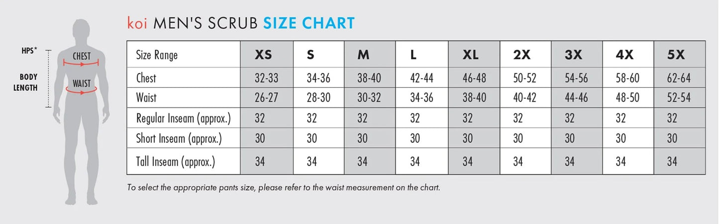 Koi - Ondra Men’s 9-Pocket Scrub Pant (610)