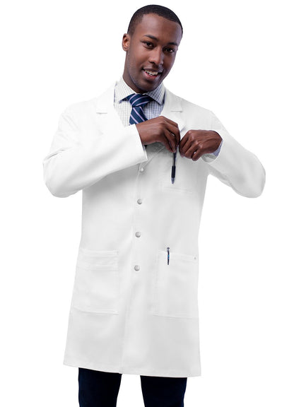 Adar - Unisex 36" Snap Front Lab Coat (3308)