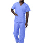 Adar - Unisex V-Neck/Drawstring Pant Scrub Set (S8400)