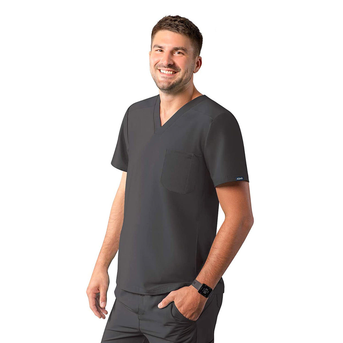 Adar - Men's Modern V-Neck Top (A6010)