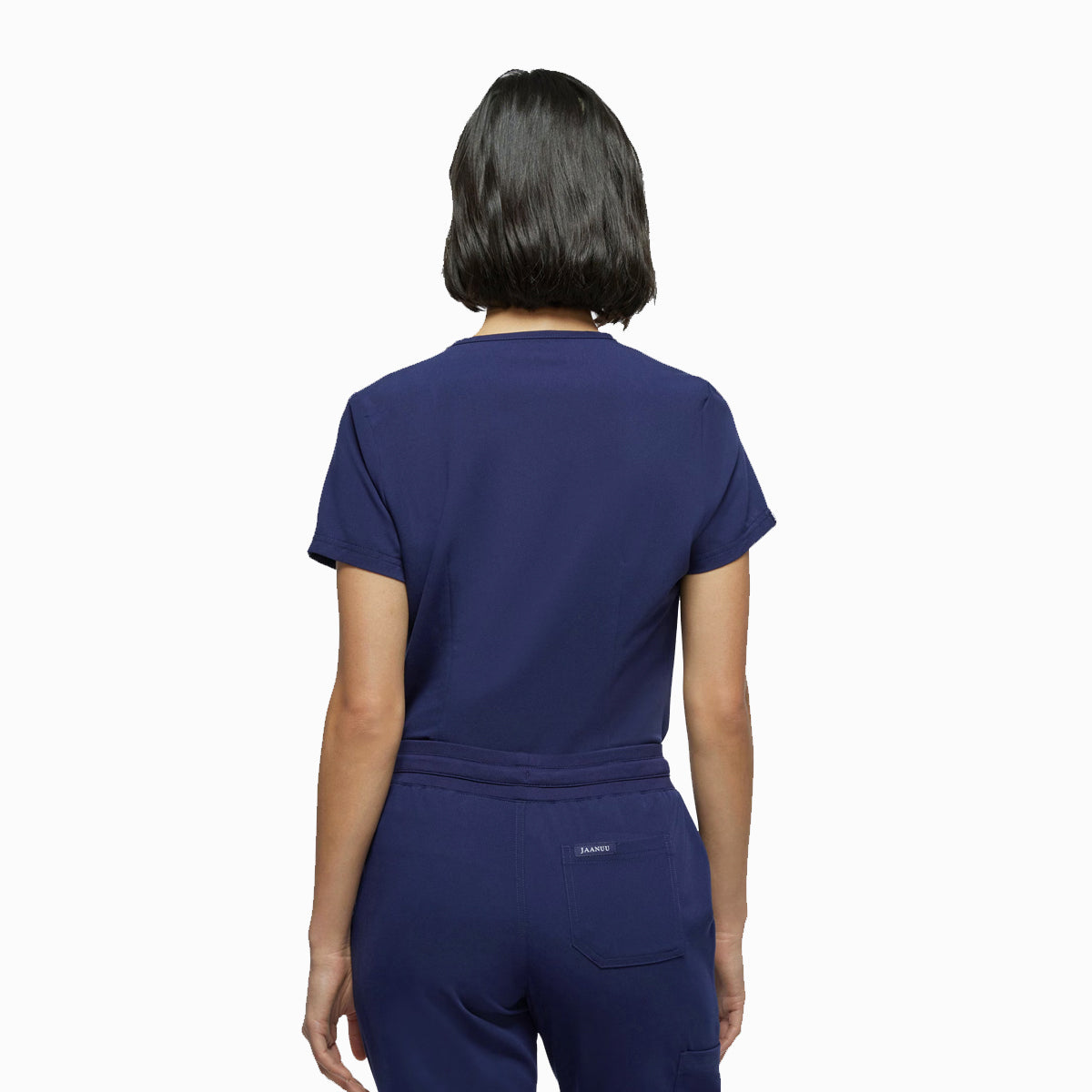 Jaanuu - Women's 1-Pocket Tuck-In Scrub Top (J96173)