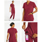Jaanuu - Women's 3-Pocket Scrub Top (J96172)
