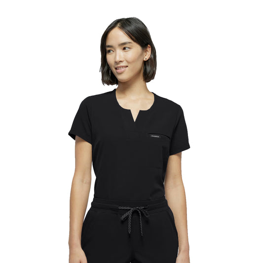 Jaanuu - Women's 1-Pocket Tuck-In Scrub Top (J96173)