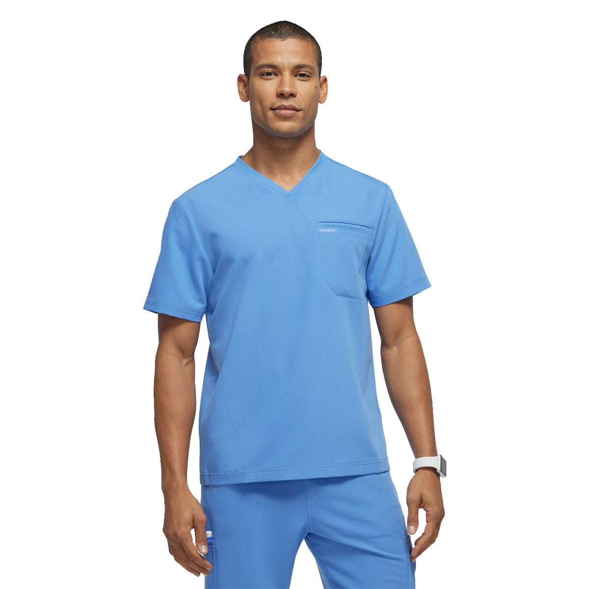 Jaanuu - Men's 2-Pocket Tuck-In Scrub Top (J86055)