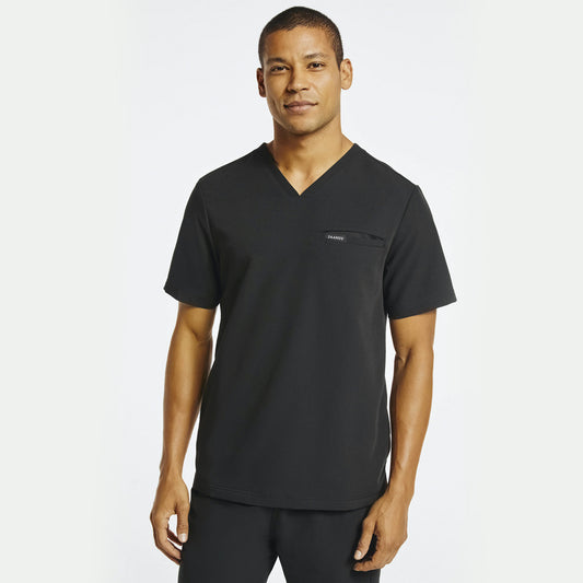 Jaanuu - Men's 4-Pocket V-Neck Scrub Top (J86028)